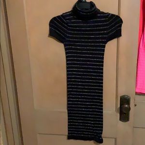 Black Bodycon Bebe Cocktail Dress